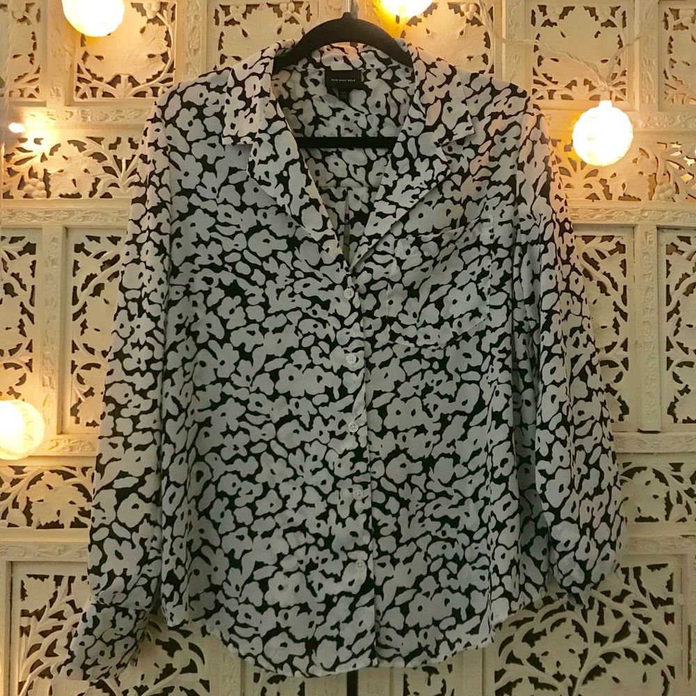 Patterned blouse
